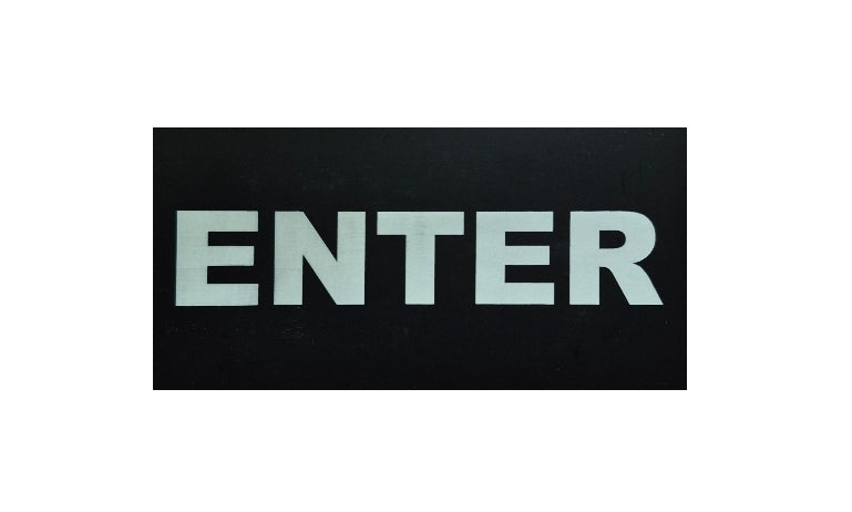 ENTER sign