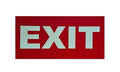 EXIT sign